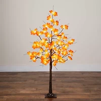 Nearly Natural 4ft Autumn Maple Fall Artificial Tree