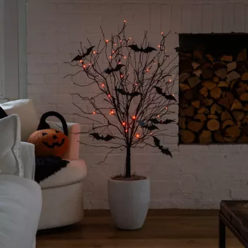 Nearly Natural Lighted Indoor Artificial Tree