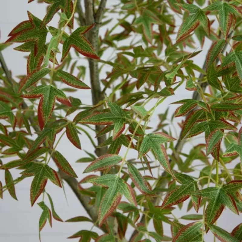 Nearly Natural 7ft Autumn Nandina Artificial Tree