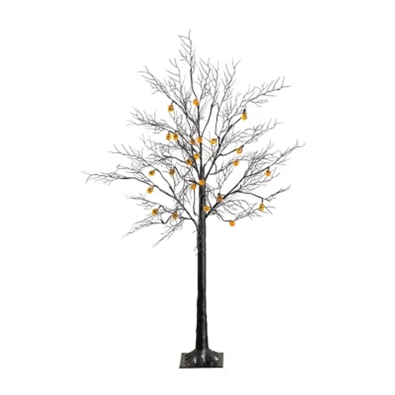 Nearly Natural 4ft Pre-Lit Halloween Artificial Tree