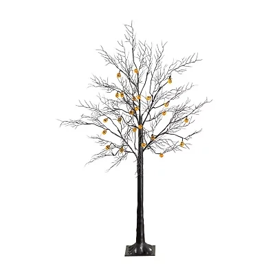 Nearly Natural 4ft Pre-Lit Halloween Artificial Tree