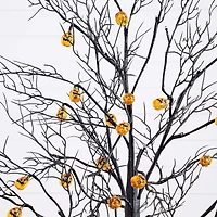 Nearly Natural 4ft Pre-Lit Halloween Artificial Tree