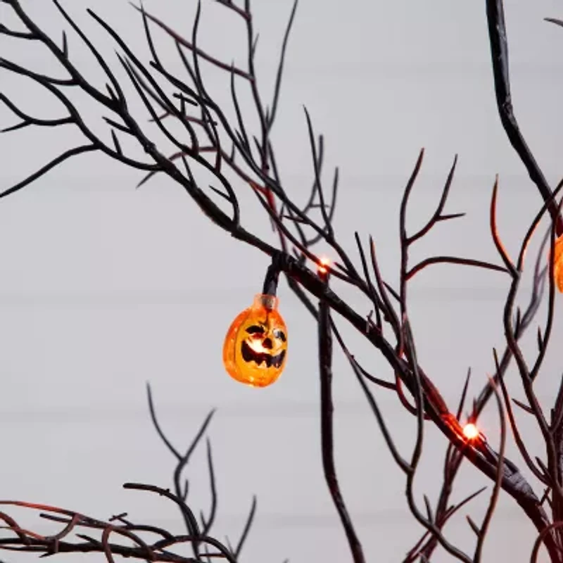 Nearly Natural 4ft Pre-Lit Halloween Artificial Tree