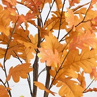 Nearly Natural 5ft Autumn Oak Artificial Tree