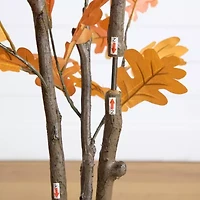 Nearly Natural 5ft Autumn Oak Artificial Tree