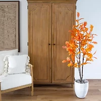 Nearly Natural 5ft Autumn Oak Artificial Tree
