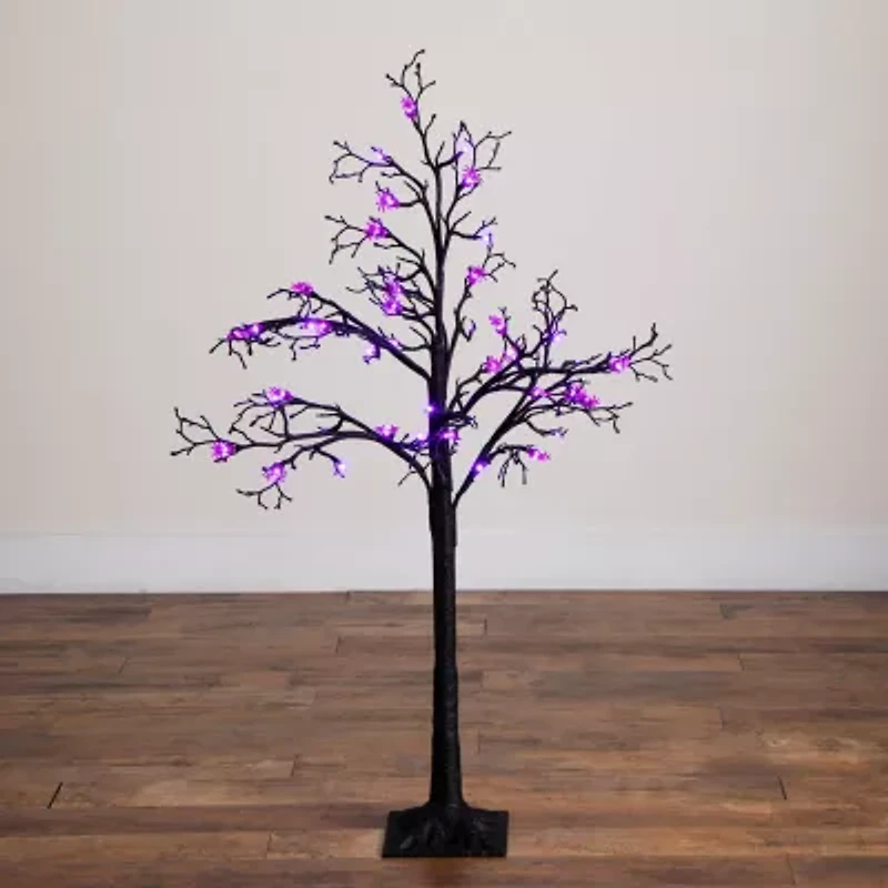 Nearly Natural Lighted Indoor Artificial Tree