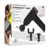 Sharper Image® Powerboost™ Sport Percussion Deep Tissue Massager