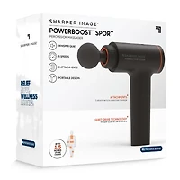  Sharper Image® Powerboost™ Sport Percussion Deep Tissue Massager