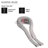 Sharper Image® RealTouch™ Shiatsu Neck Massager