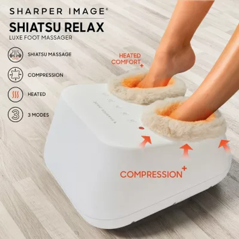 Sharper Image® Shiatsu Relax Luxe Foot Massager