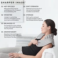 Sharper Image® Aromatherapy Neck & Shoulder Wrap