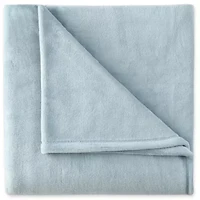 JCPenney Home™ Velvet Plush Solid Throw