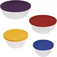 Pyrex® 8-pc. Sculptured Mixing Bowl Set