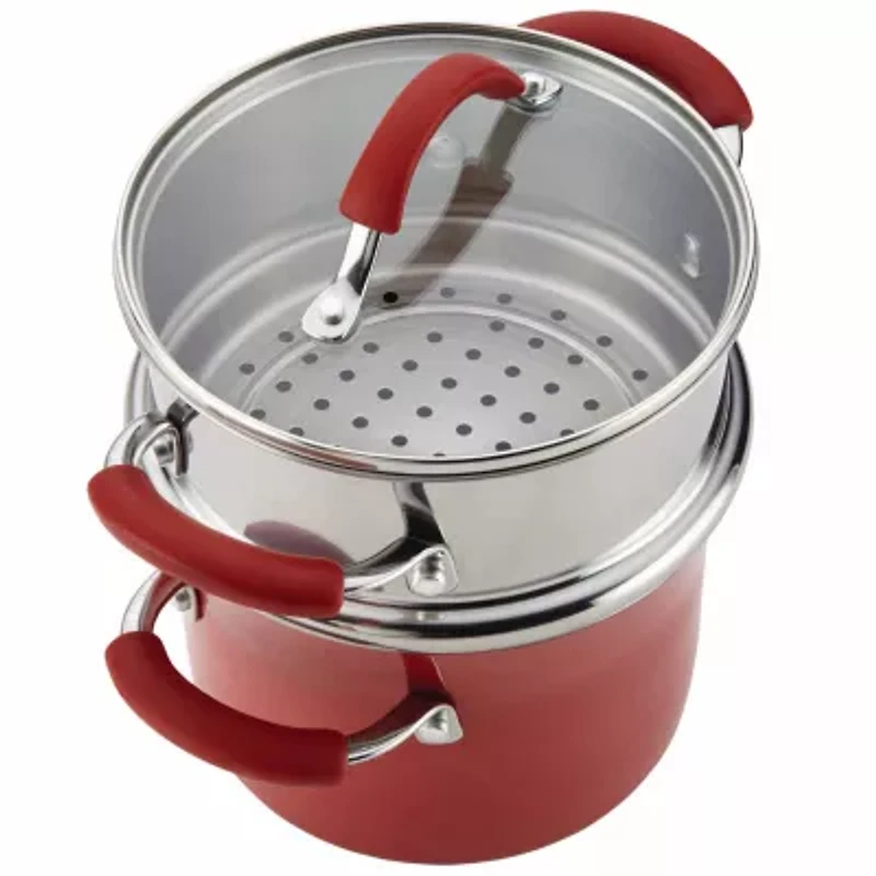 Rachael Ray Classic Brights 3-qt. Steamer Set with Lid