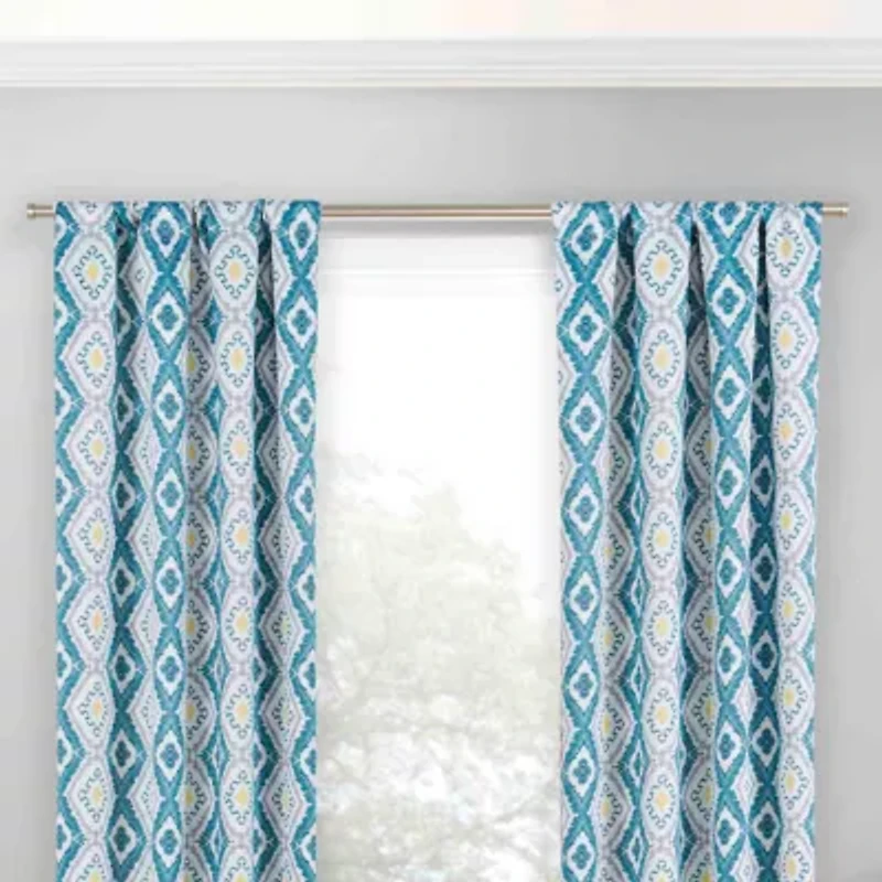 Eclipse Morrow Rod Pocket Energy Saving Blackout Single Curtain Panel