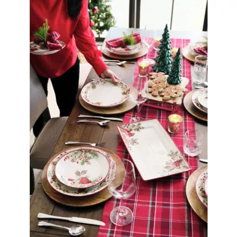 North Pole Trading Co. Ceramic Tree Christmas Tabletop Decor