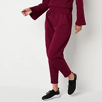 Xersion Womens Mid Rise Classic Fleece Barrel Pant