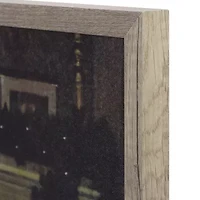 Northlight 19in Prelit Norman Rockwell Canvas Art