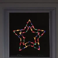 Northlight 16in Prelit Star Christmas Window Decor