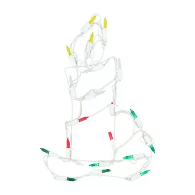 Northlight Led Candle Christmas Window Decor