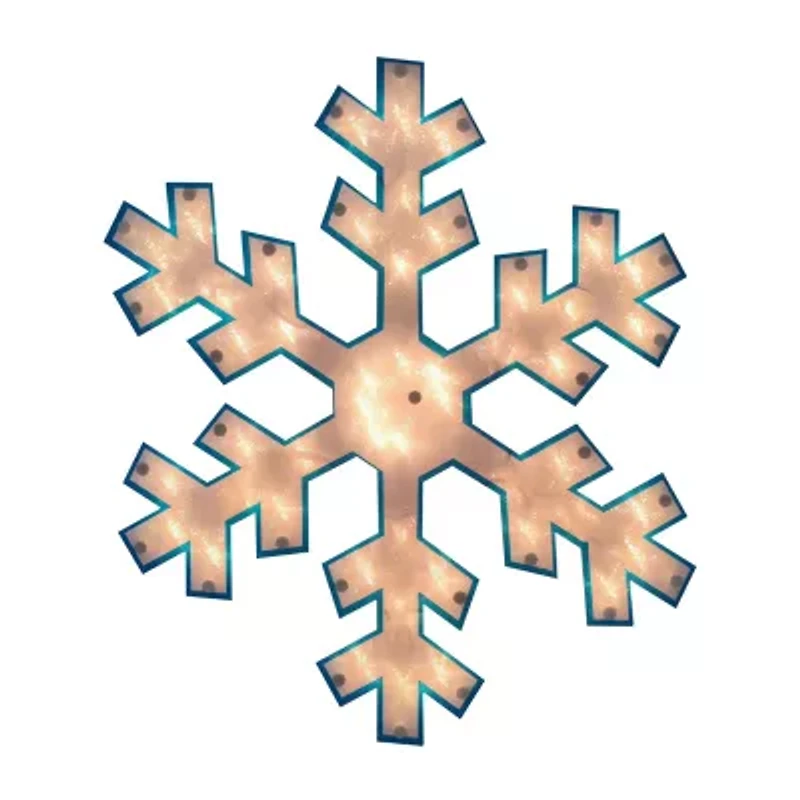 Northlight Prelit Snowflake Christmas Window Decor