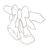 Northlight Prelit  Bell And Bow Christmas Window Decor