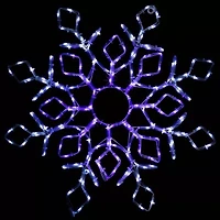 Northlight 23in Prelit Snowflake Christmas Window Decor