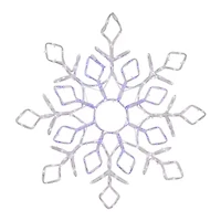 Northlight 23in Prelit Snowflake Christmas Window Decor