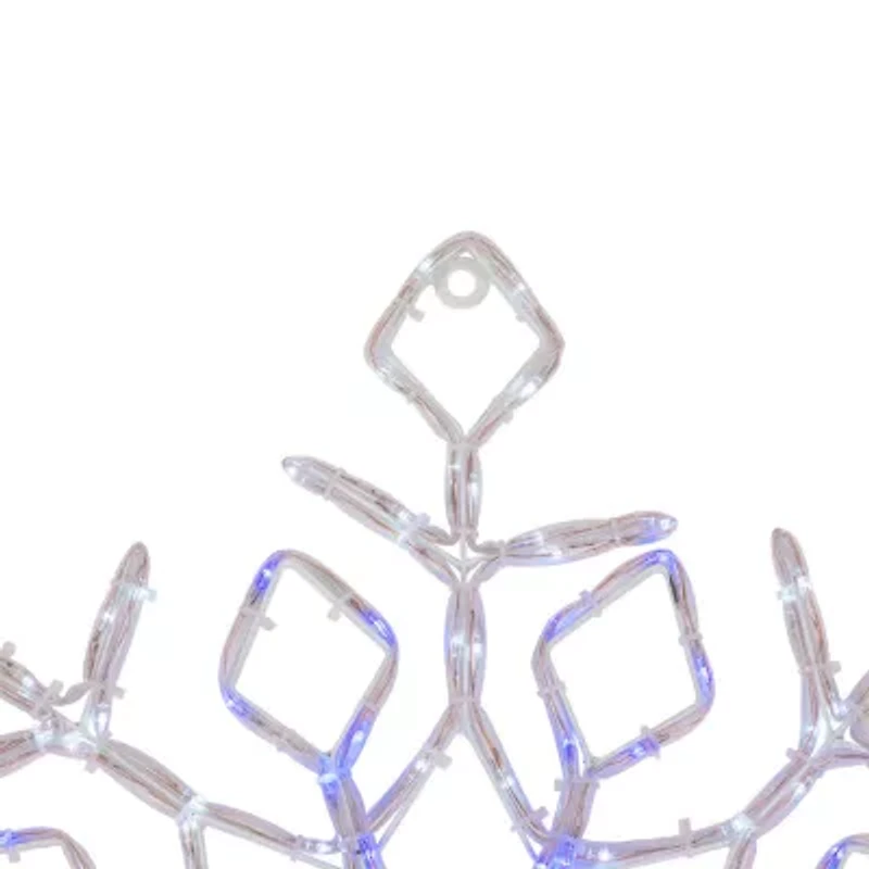 Northlight 23in Prelit Snowflake Christmas Window Decor