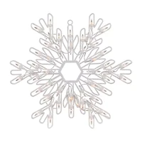 Northlight Prelit Snowflake Christmas Window Decor