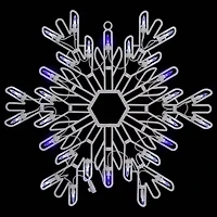 Northlight Led Snowflake Christmas Window Decor