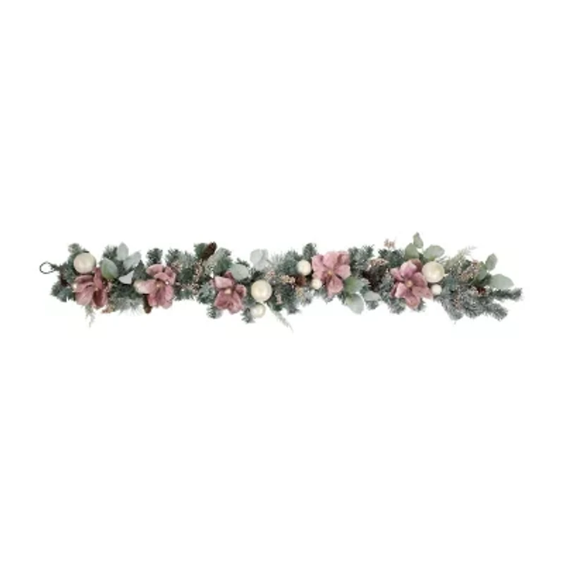 Northlight Frosted Pine Artificial Christmas Indoor Garland