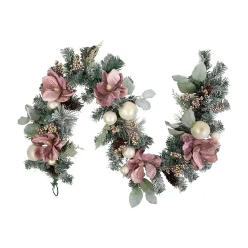 Northlight Frosted Pine Artificial Christmas Indoor Garland