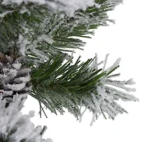 Northlight Flocked Angel Pine Christmas Indoor Garland