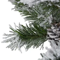 Northlight Flocked Angel Pine Christmas Indoor Garland