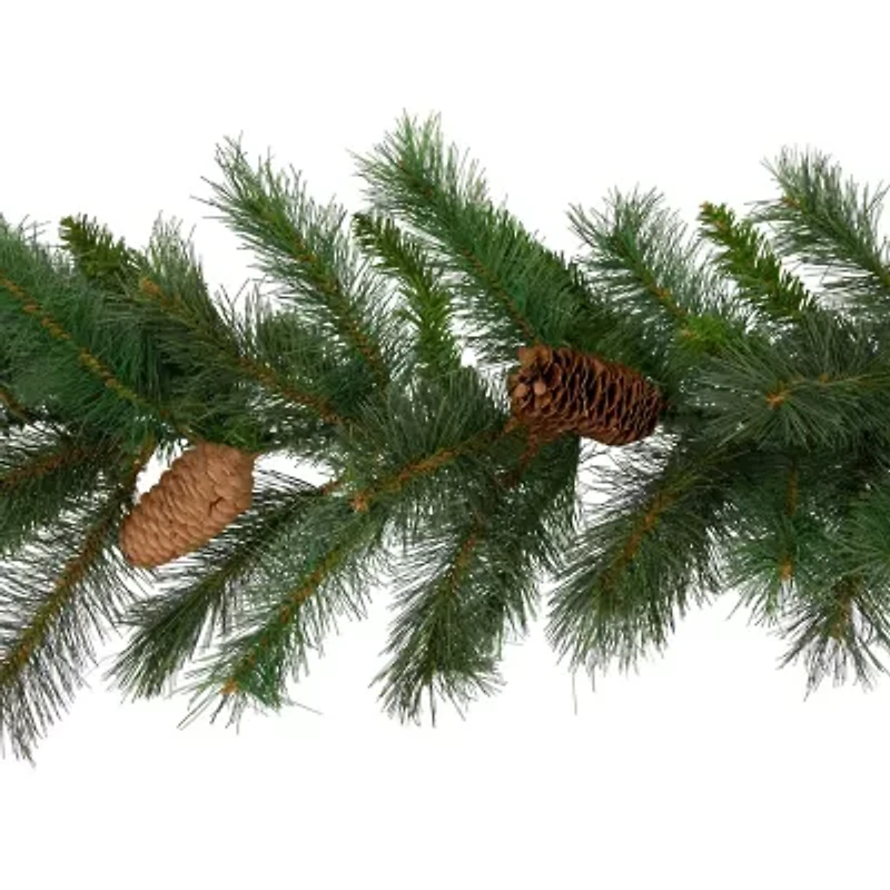 Northlight Pine And Pine Cones Christmas Indoor Garland