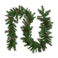 Northlight Pine And Pine Cones Christmas Indoor Garland
