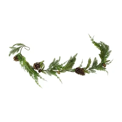 Northlight 5ft Pine And Pinecone   Unlit Christmas Indoor Garland