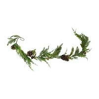 Northlight 5ft Pine And Pinecone   Unlit Christmas Indoor Garland