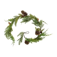 Northlight 5ft Pine And Pinecone   Unlit Christmas Indoor Garland
