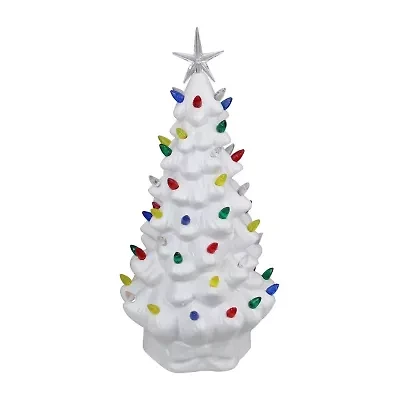 Northlight Led Table Top Tree With Star Topper Lighted Christmas Tabletop Decor