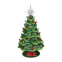 Northlight Led Tree With Star Topper Lighted Christmas Tabletop Decor