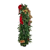 Northlight Musical Christmas Santa Figurine
