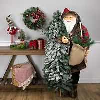 Northlight Woodland Christmas Santa Figurine