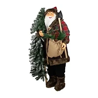 Northlight Woodland Christmas Santa Figurine