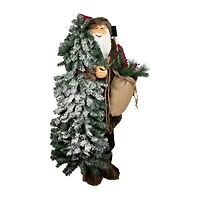 Northlight Woodland Christmas Santa Figurine