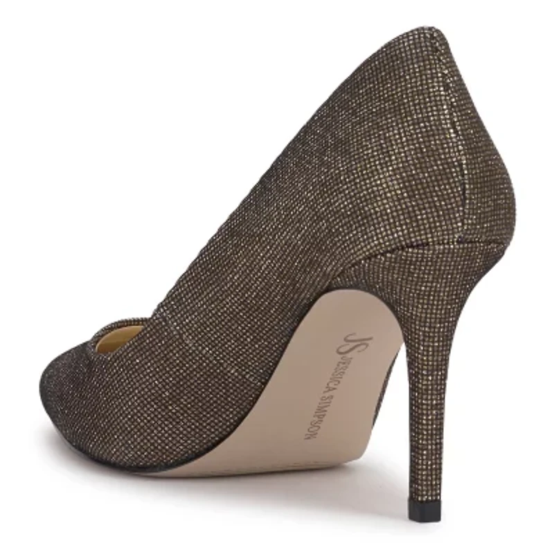 JS Jessica Simpson Apelhan Womens Pointed Closed Toe Stiletto Heel Pumps