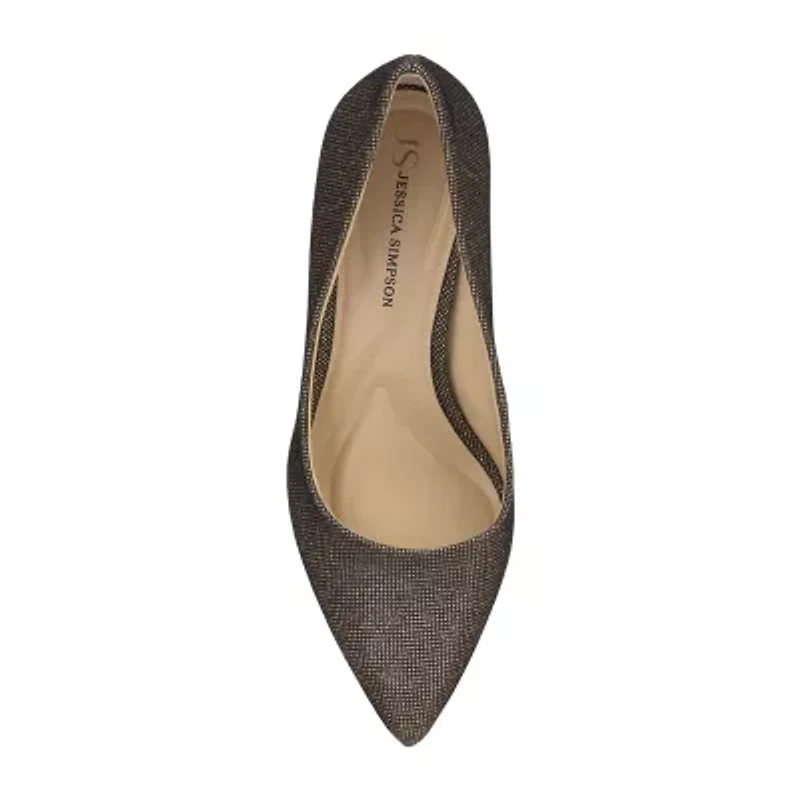 JS Jessica Simpson Apelhan Womens Pointed Closed Toe Stiletto Heel Pumps