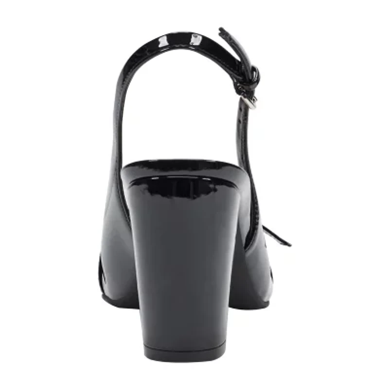 Unisa Mernie Womens Pointed Closed Toe Block Heel Pumps